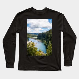 Eel River during summer Long Sleeve T-Shirt